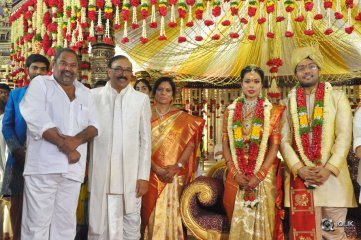 Celebs At Producer Ram Mohan Rao Daughter Wedding